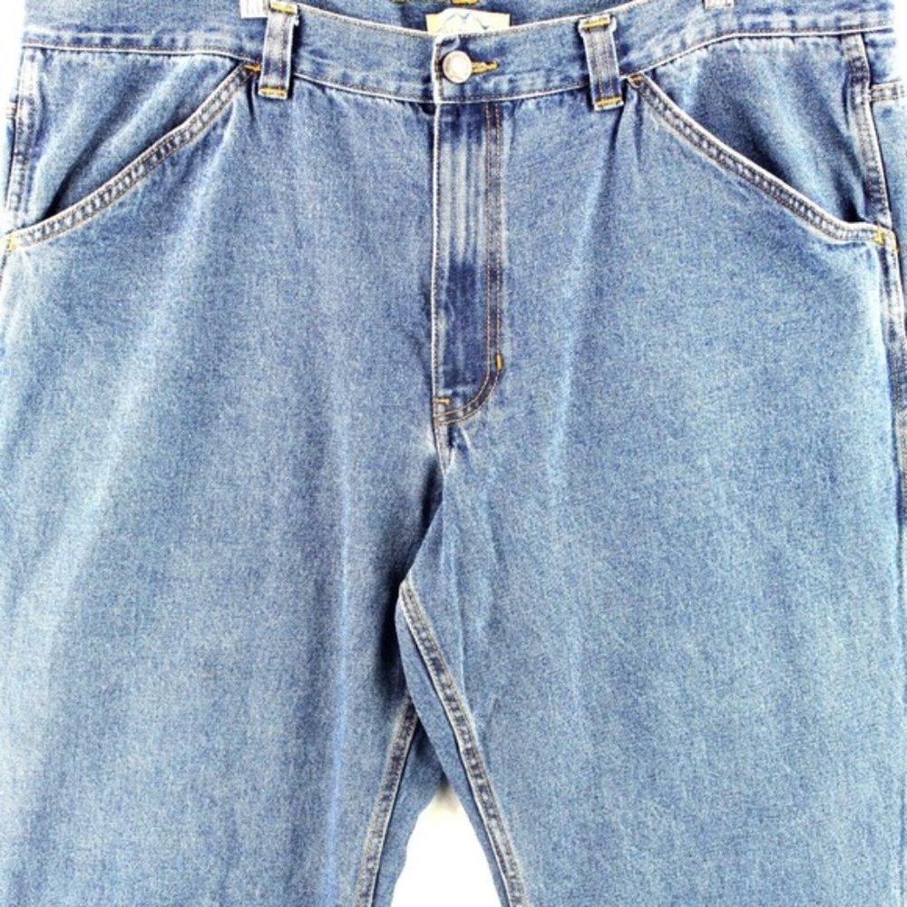 Men's Jeans Size 44x30 Canvas Utility Denim